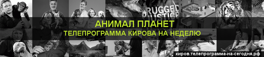 Телепрограмма на неделю канала Анимал Планет, Киров